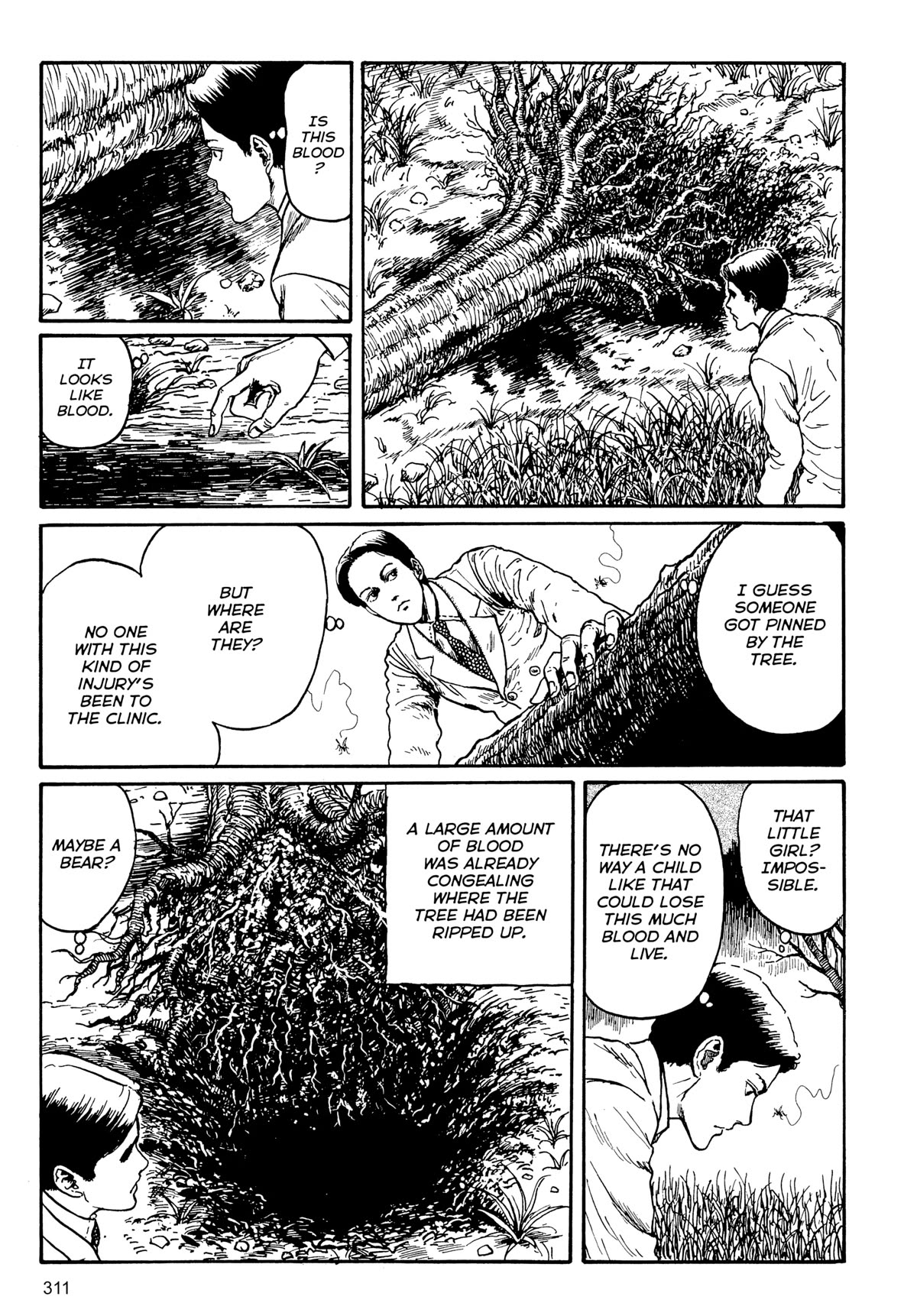 Tombs: Junji Ito Story Collection Chapter 9 page 19 - Chapter 9: The Bloody Story Of Shirasuna [END]