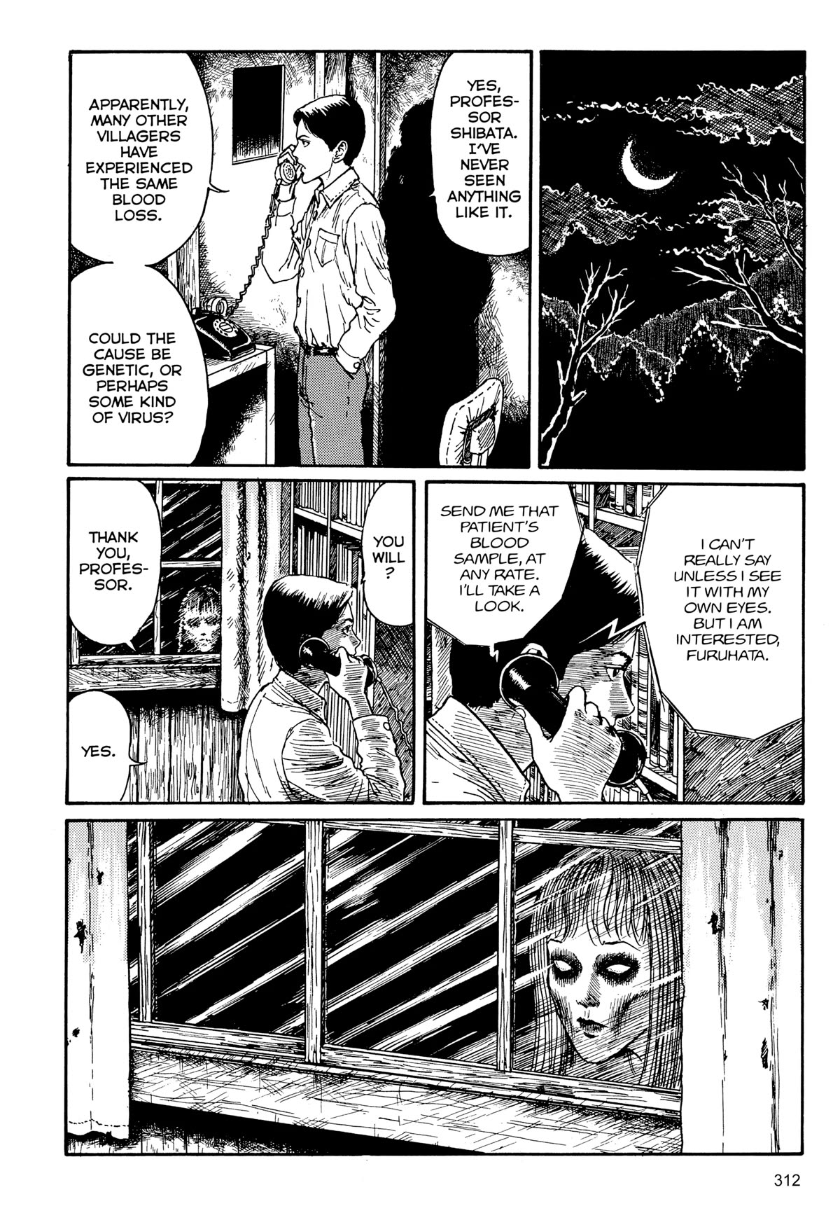 Tombs: Junji Ito Story Collection Chapter 9 page 20 - Chapter 9: The Bloody Story Of Shirasuna [END]