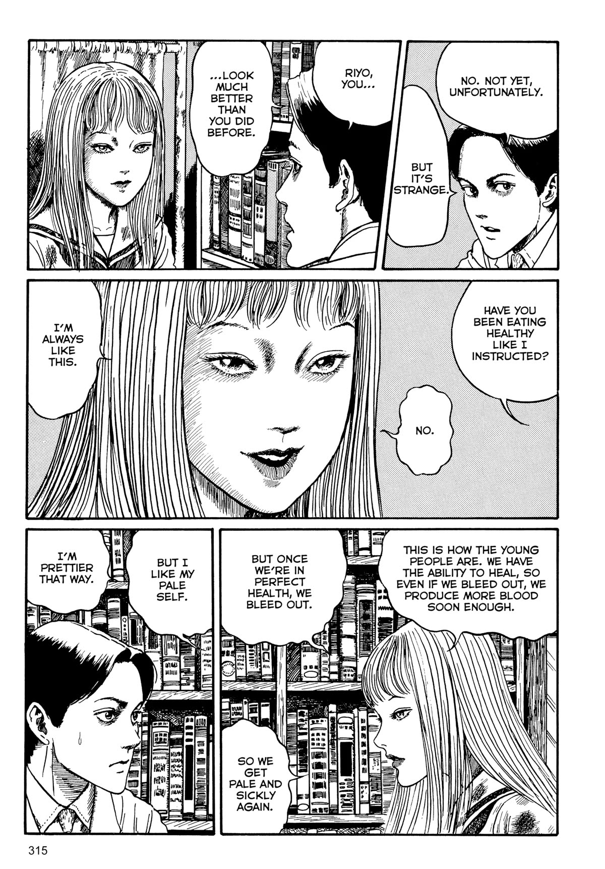 Tombs: Junji Ito Story Collection Chapter 9 page 23 - Chapter 9: The Bloody Story Of Shirasuna [END]