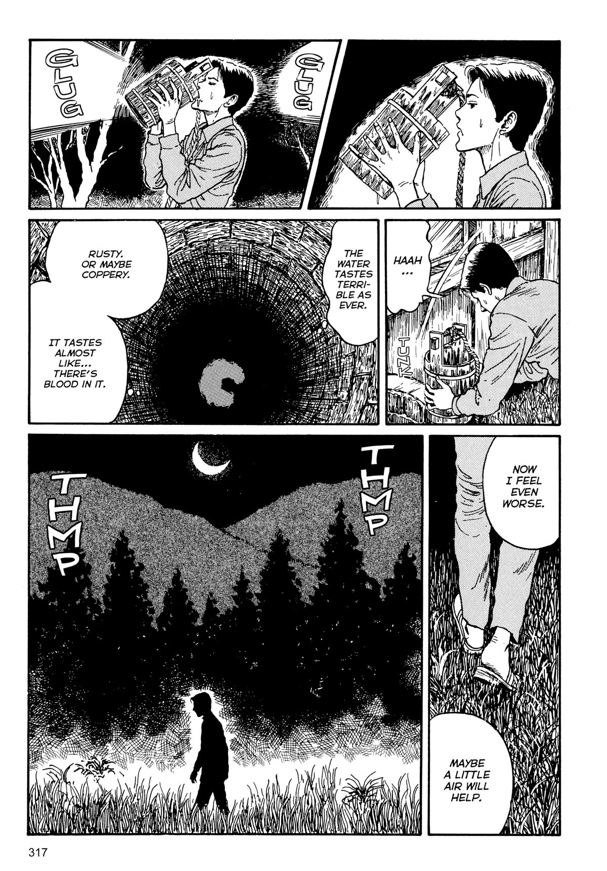 Tombs: Junji Ito Story Collection Chapter 9 page 25 - Chapter 9: The Bloody Story Of Shirasuna [END]