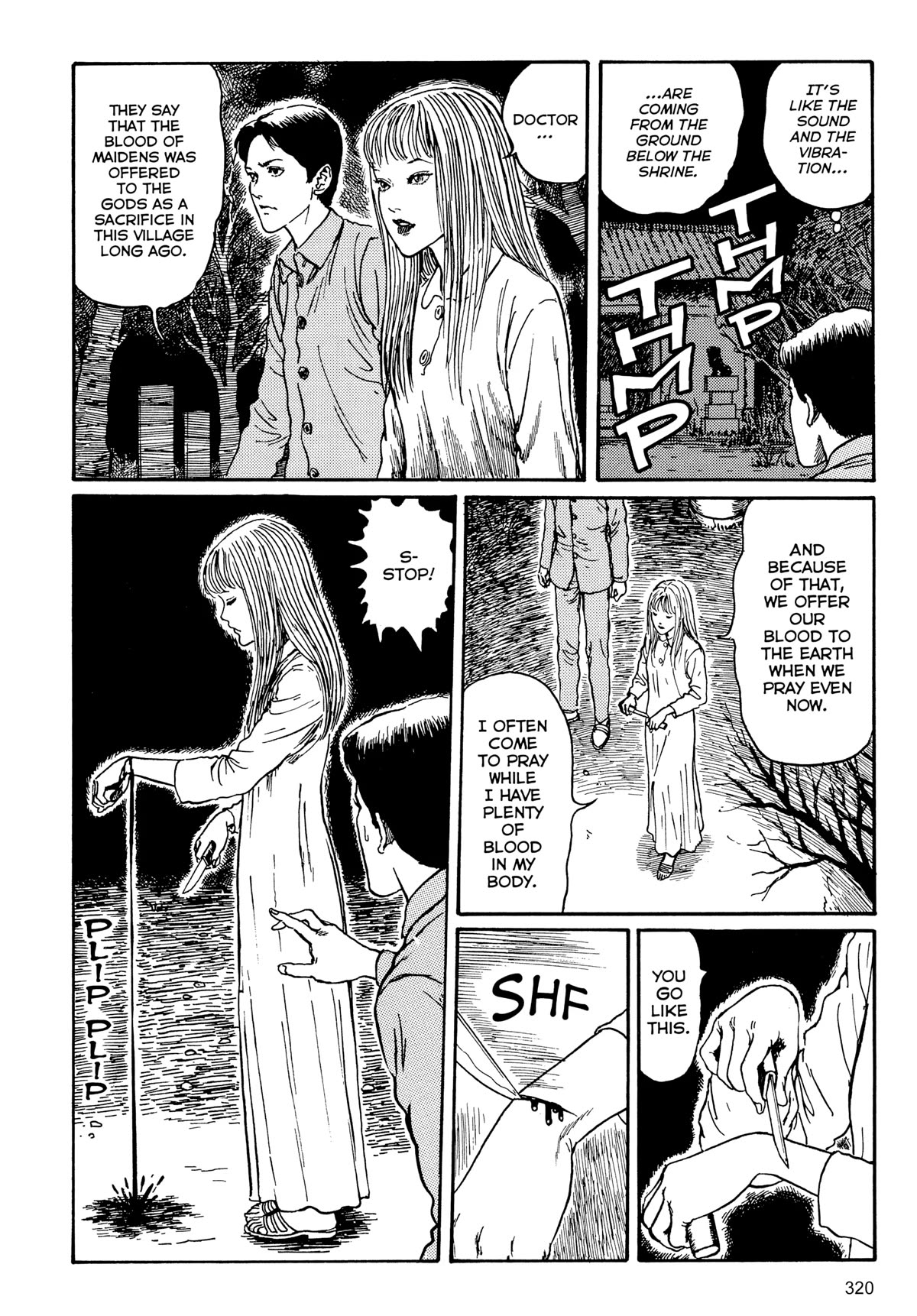 Tombs: Junji Ito Story Collection Chapter 9 page 28 - Chapter 9: The Bloody Story Of Shirasuna [END]