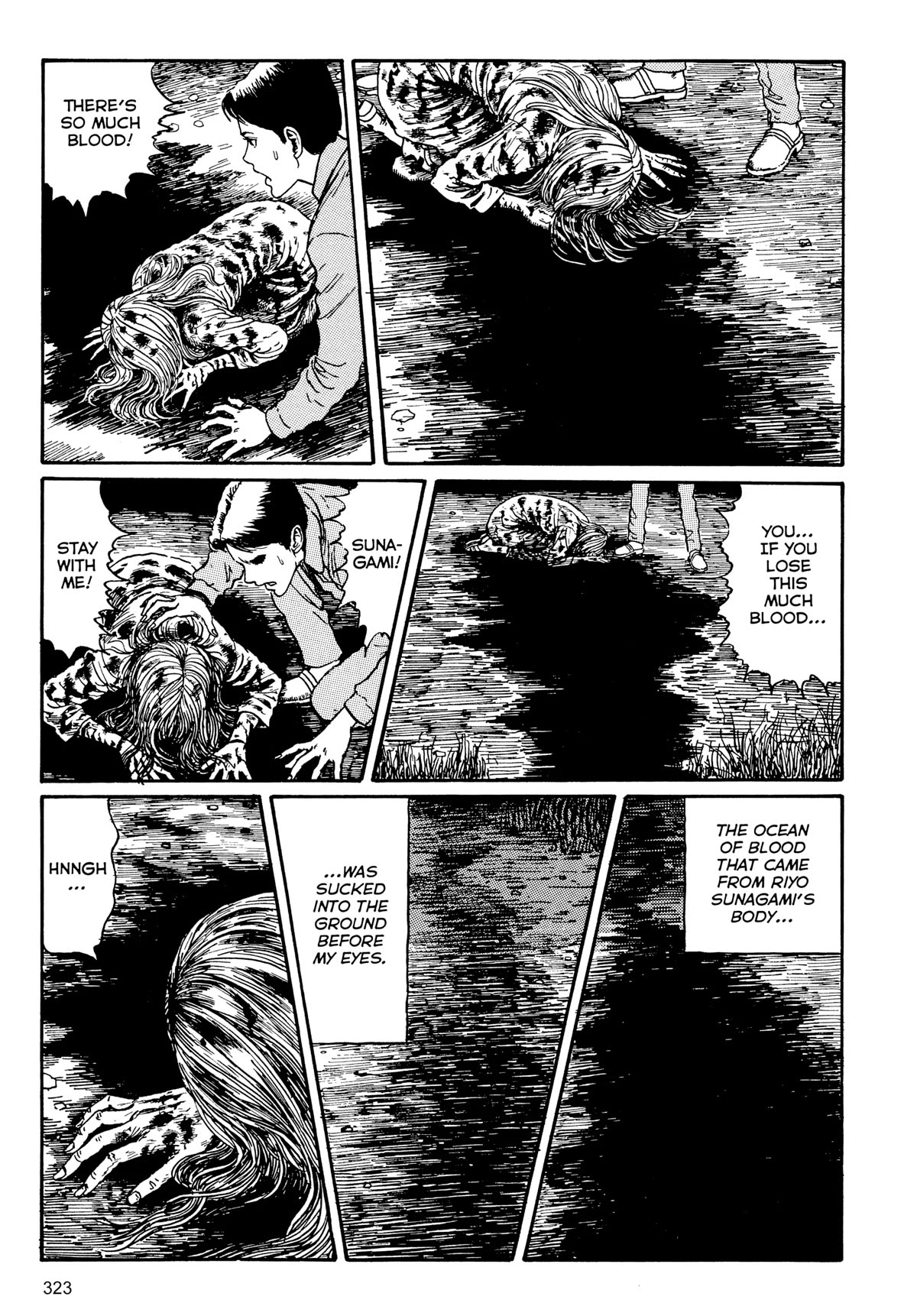 Tombs: Junji Ito Story Collection Chapter 9 page 31 - Chapter 9: The Bloody Story Of Shirasuna [END]