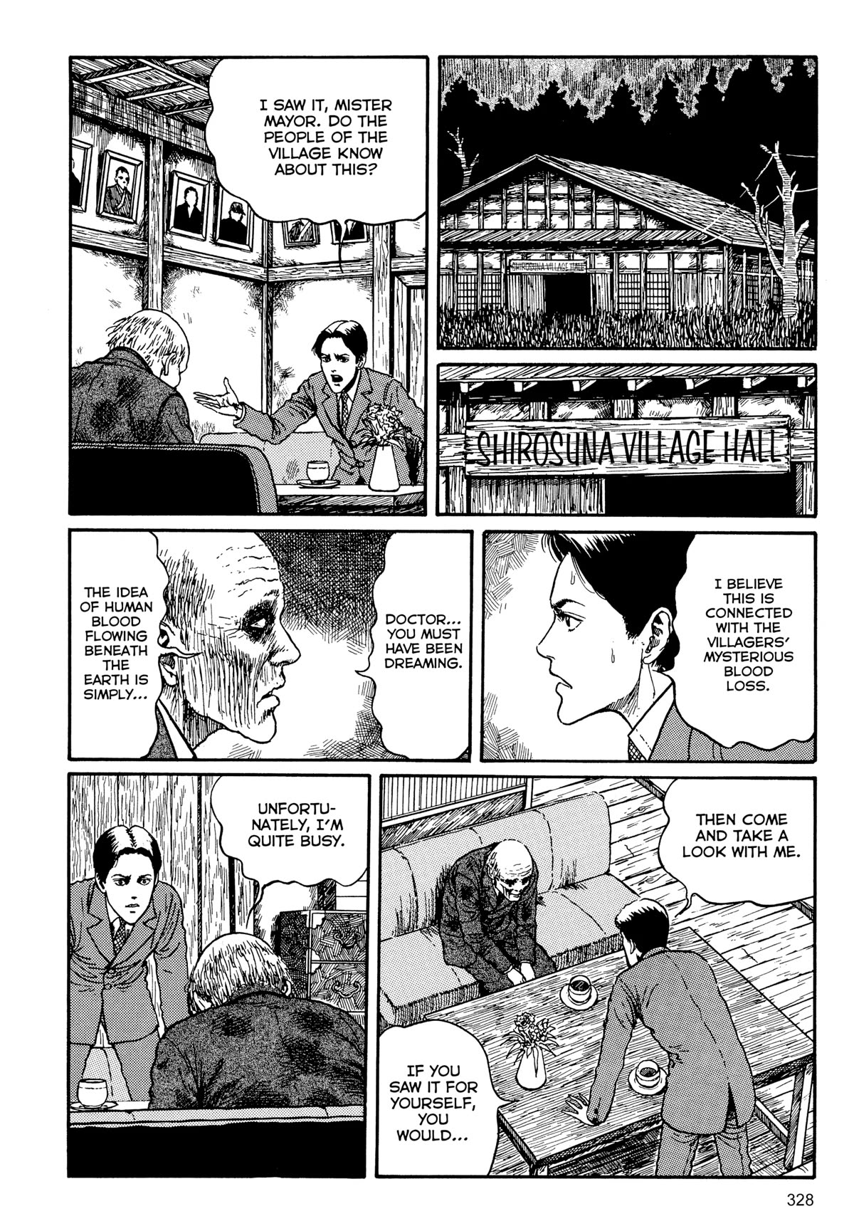 Tombs: Junji Ito Story Collection Chapter 9 page 36 - Chapter 9: The Bloody Story Of Shirasuna [END]
