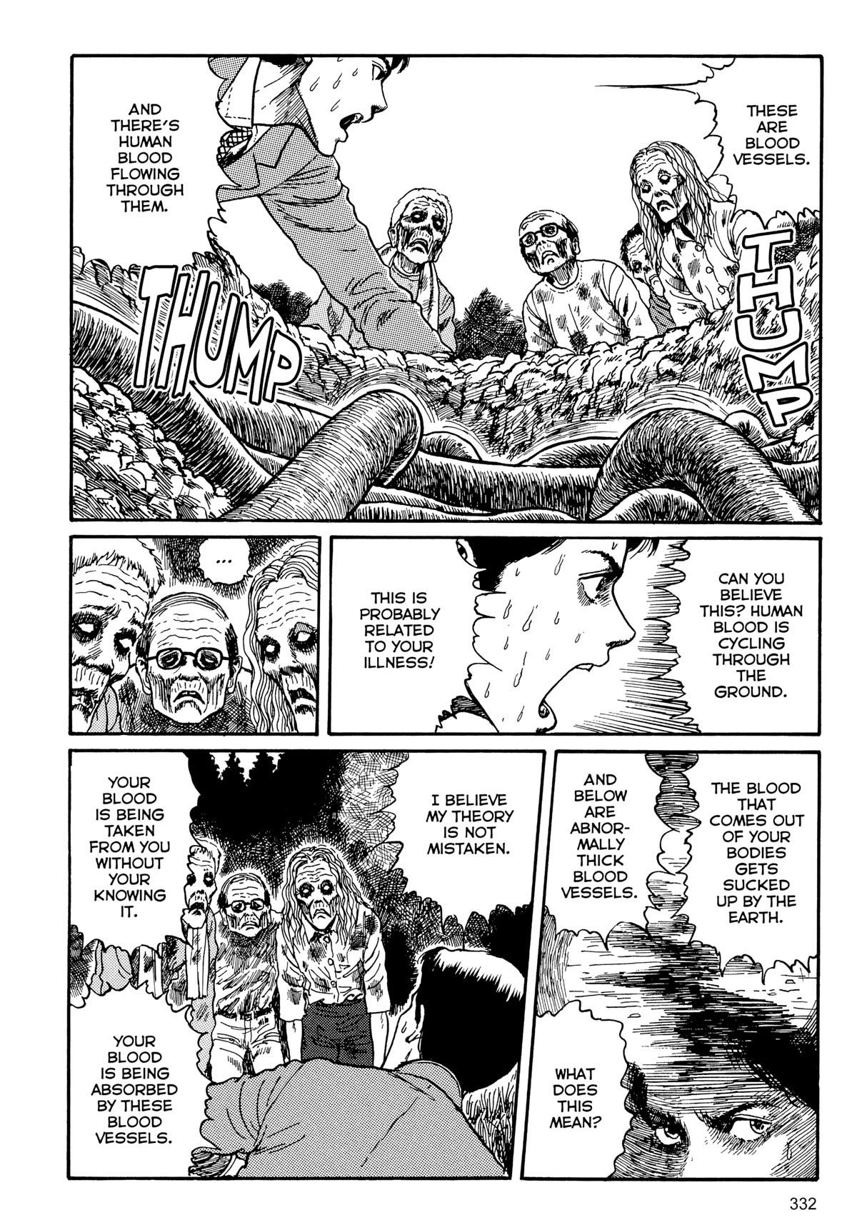 Tombs: Junji Ito Story Collection Chapter 9 page 40 - Chapter 9: The Bloody Story Of Shirasuna [END]
