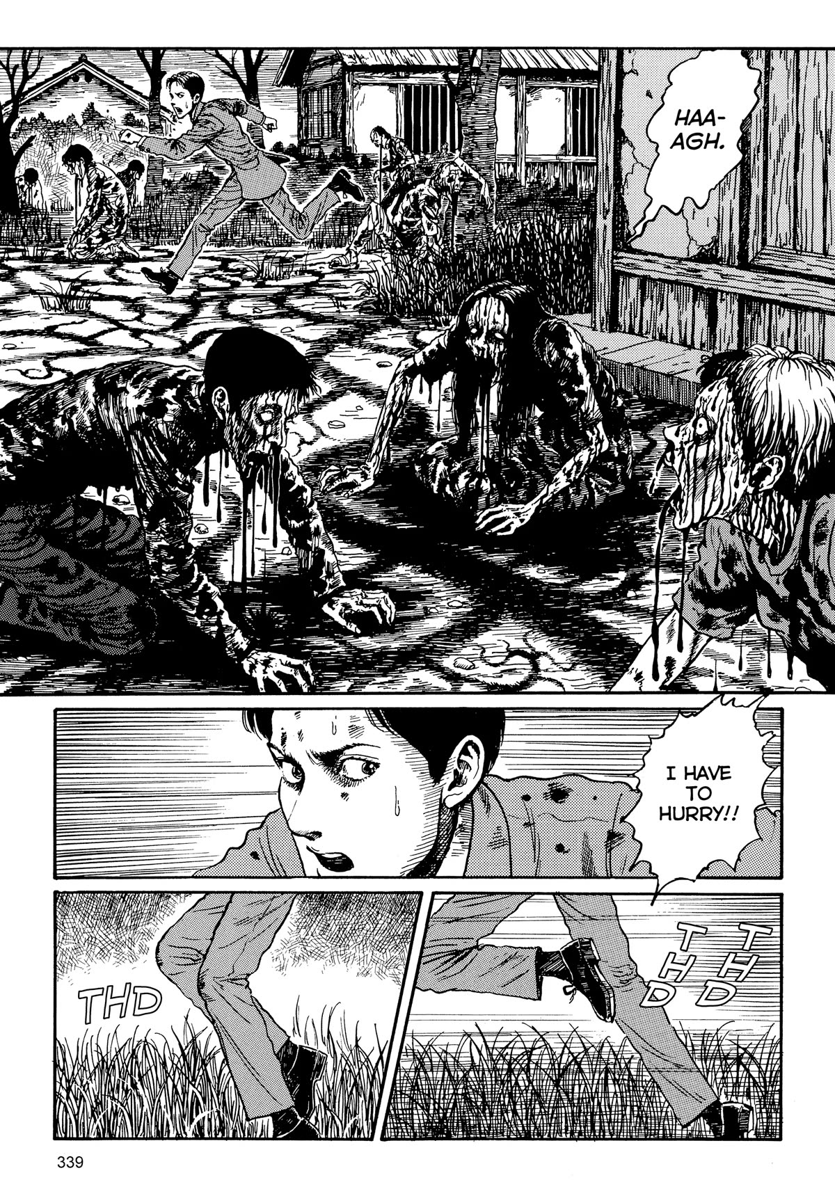 Tombs: Junji Ito Story Collection Chapter 9 page 47 - Chapter 9: The Bloody Story Of Shirasuna [END]