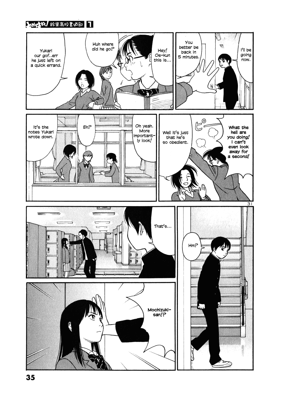 Tomehane! Chapter 1 page 36 - Chapter 1: Seishun (Youth) Amigo
