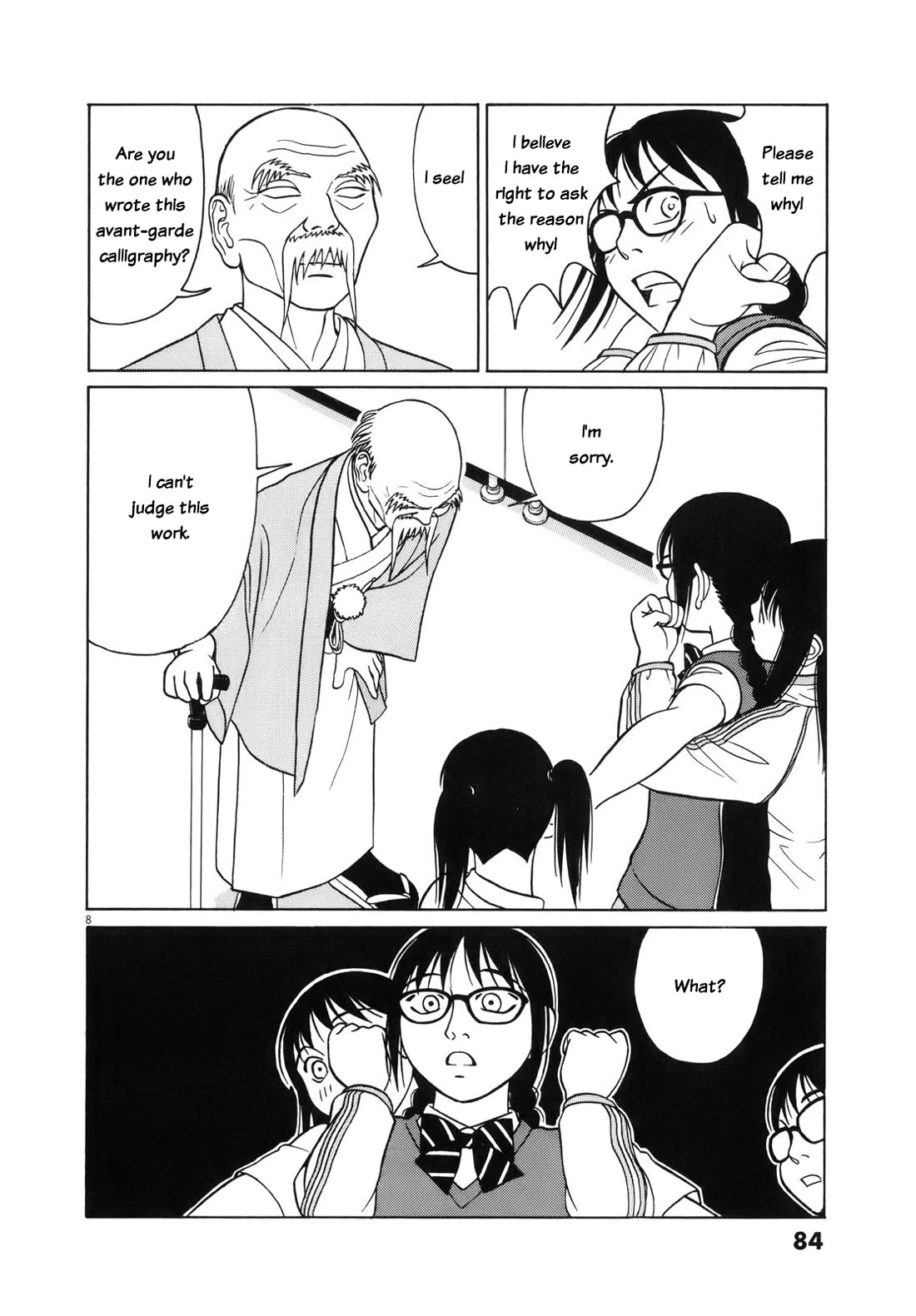 Tomehane! Chapter 107 page 8 - Chapter 107: My avant-garde calligraphy