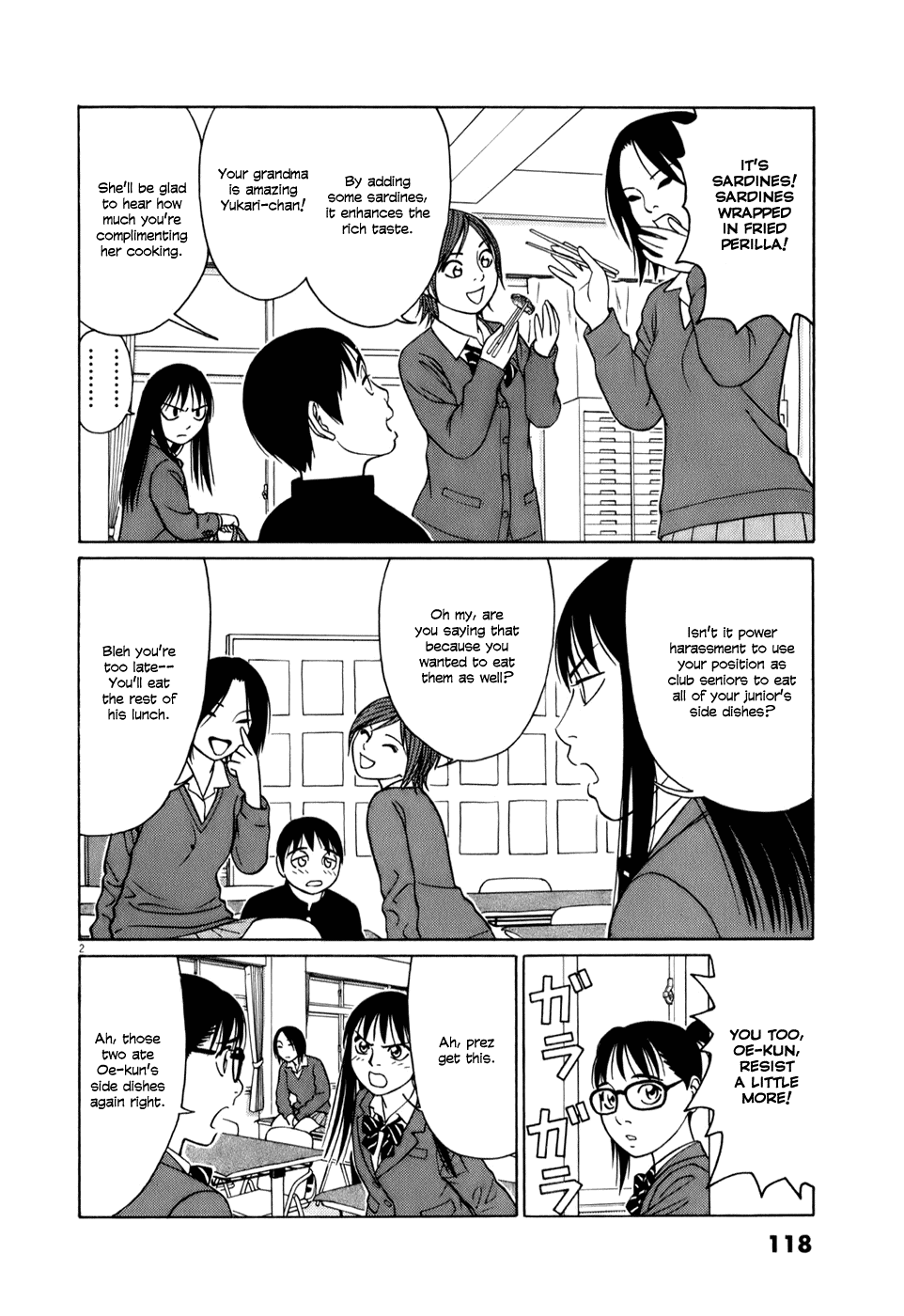 Tomehane! Chapter 58 page 2 - Chapter 58: The secret of the second year trio (part 1)