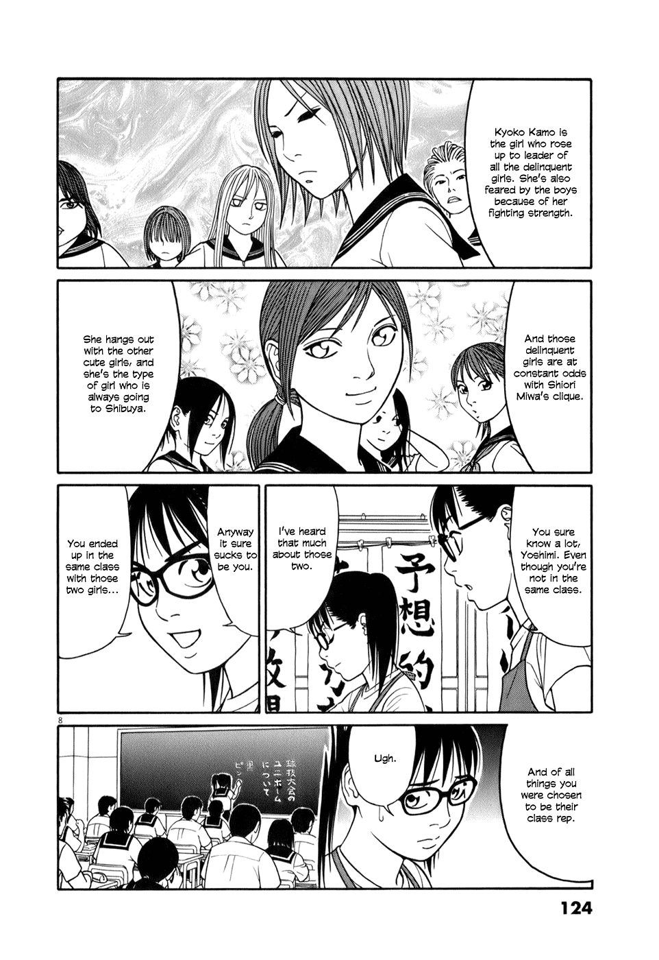 Tomehane! Chapter 58 page 8 - Chapter 58: The secret of the second year trio (part 1)