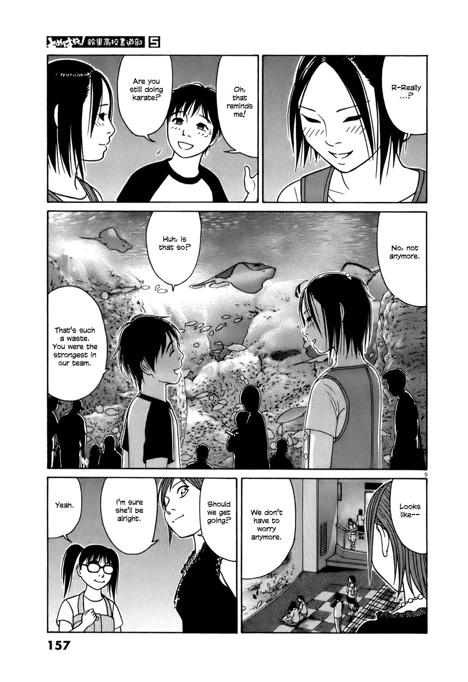 Tomehane! Chapter 60 page 9 - Chapter 60: The secret of the second year trio (part 3)