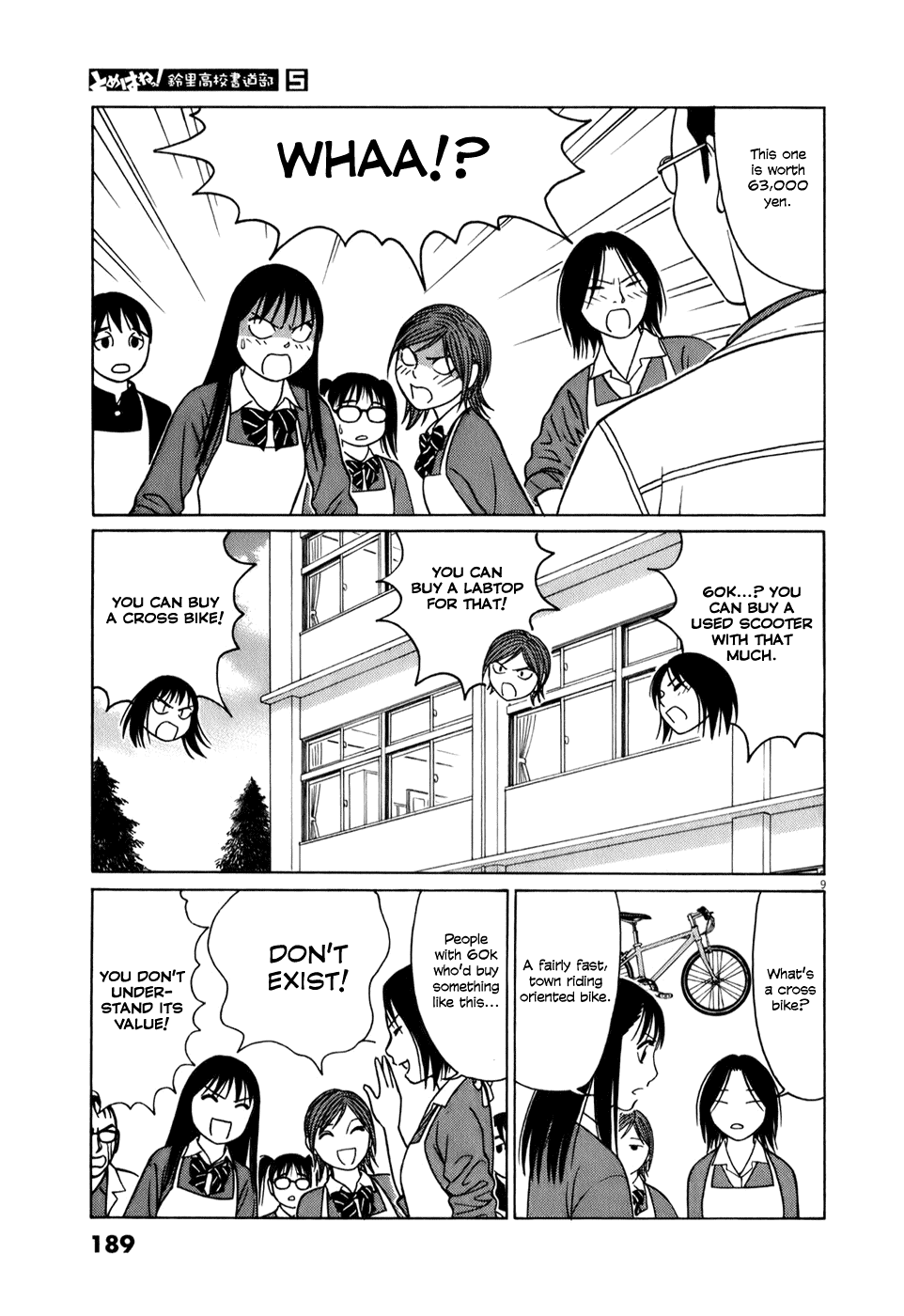 Tomehane! Chapter 62 page 9 - Chapter 62: "Gyuketsu-zozoki"