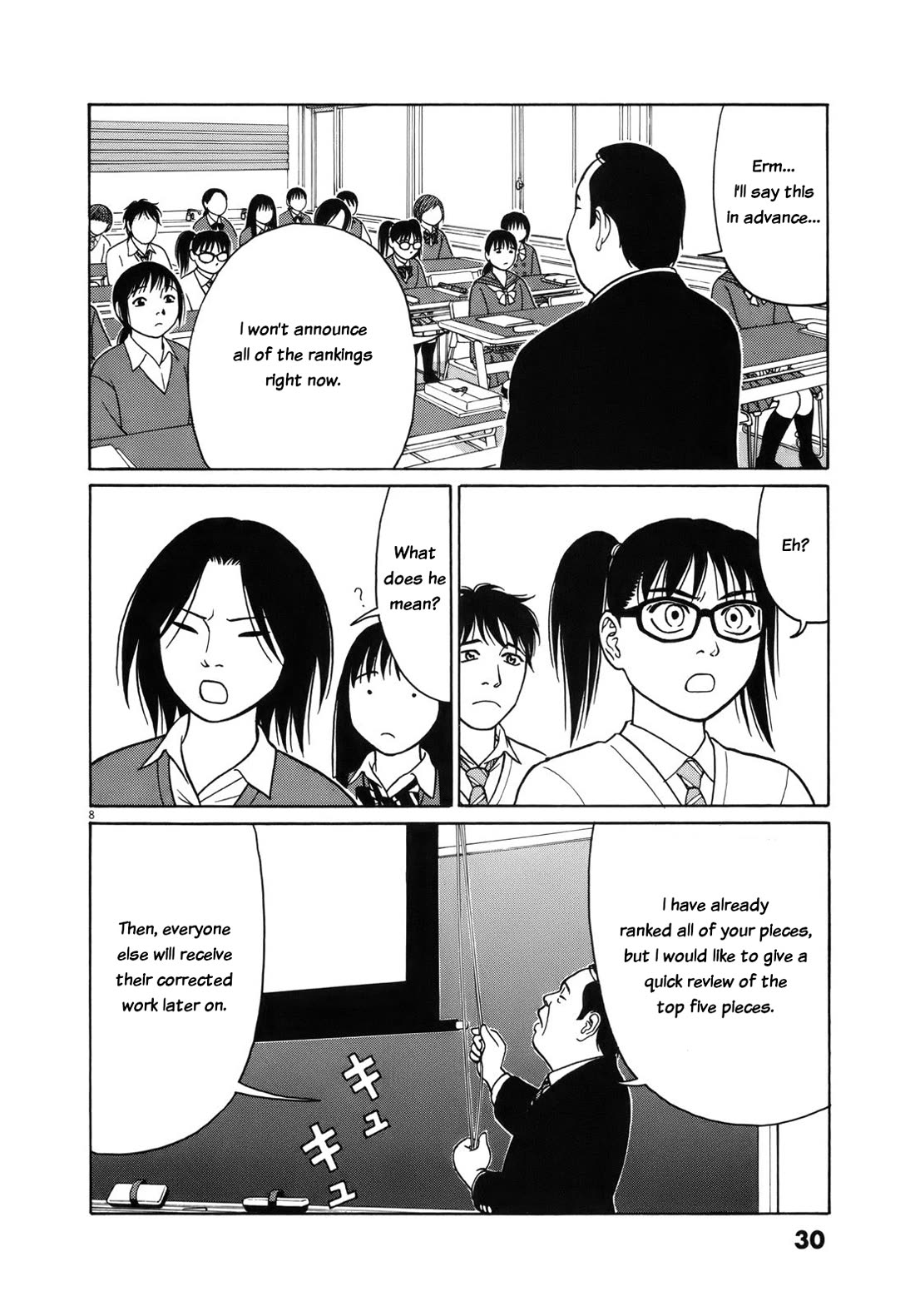 Tomehane! Chapter 90 page 8 - Chapter 90: Ranking announcement