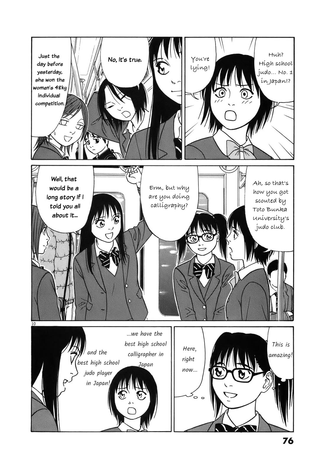 Tomehane! Chapter 93 page 10 - Chapter 93: Two of Japan's best
