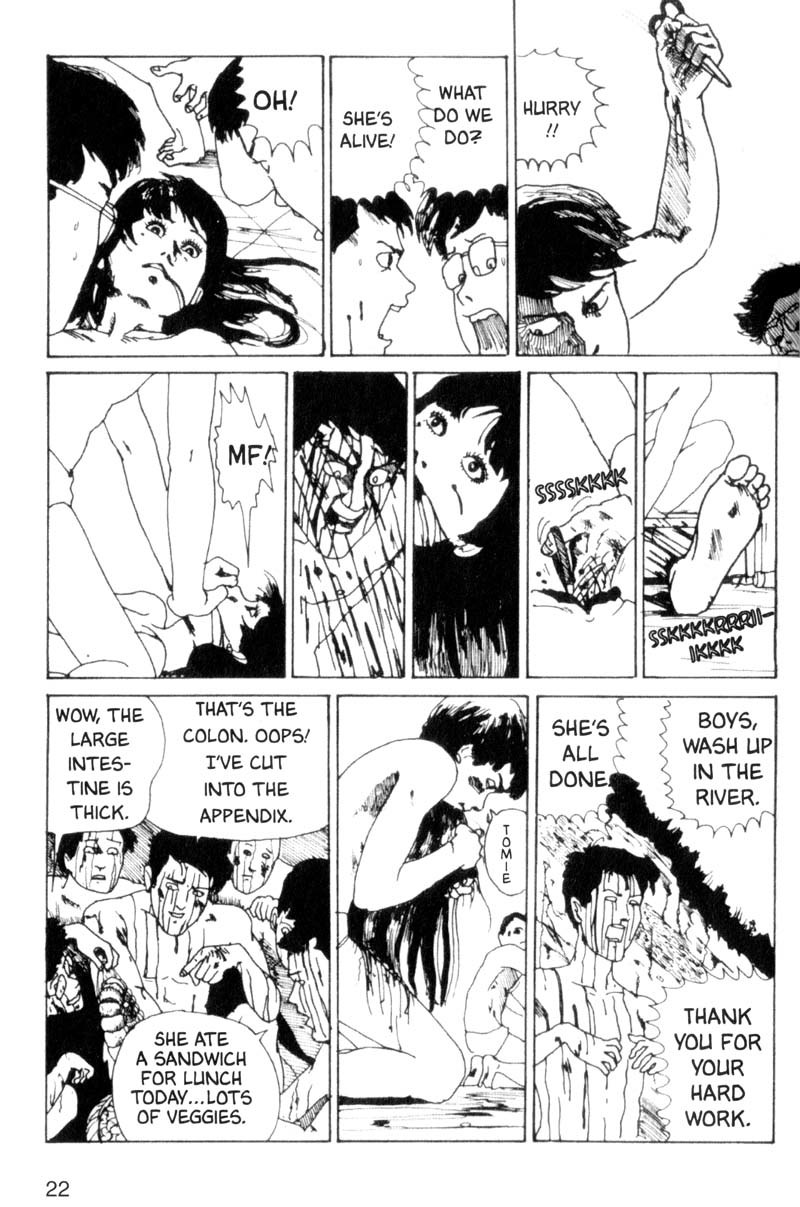 Tomie Chapter 1 page 22 - Chapter 1: Tomie