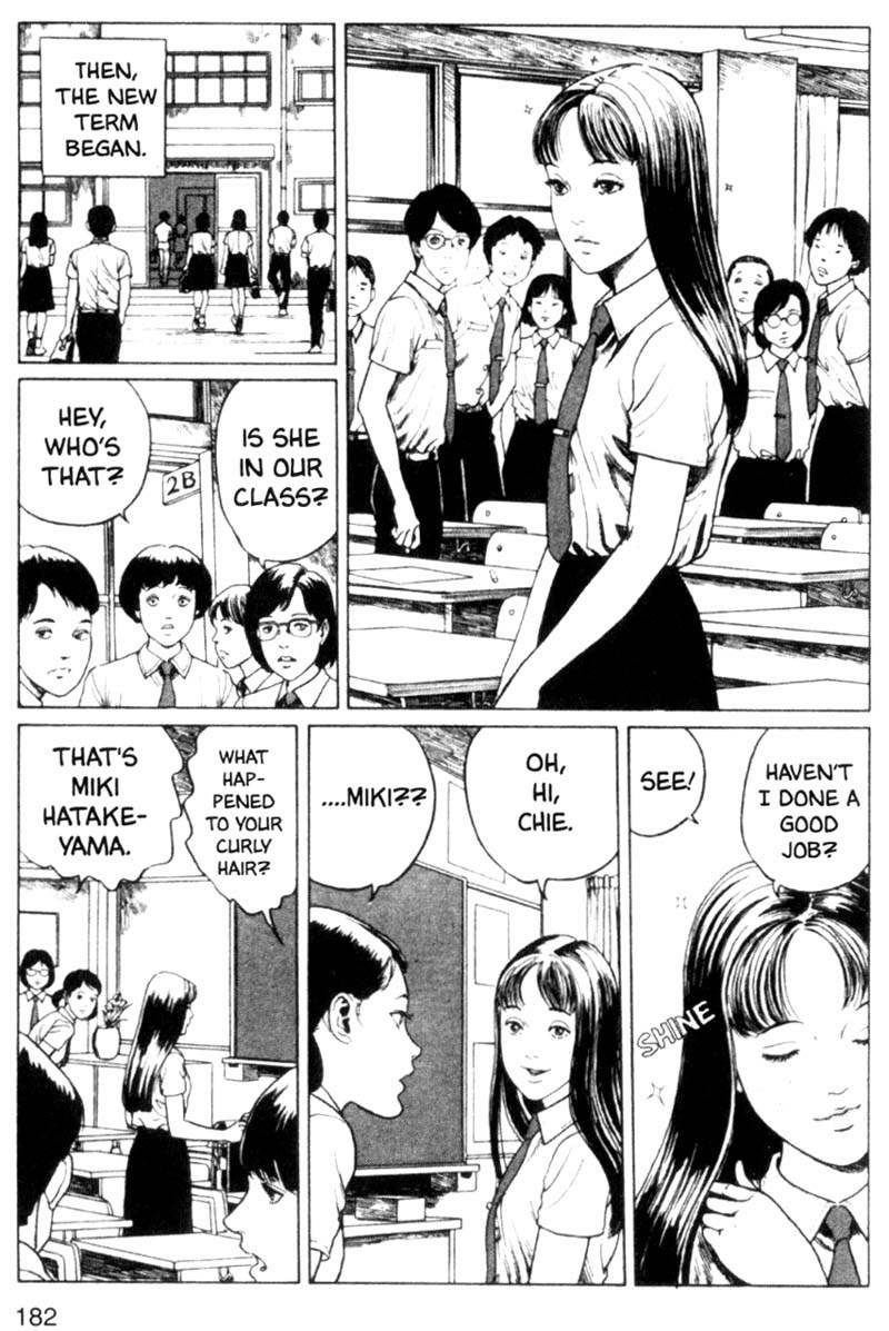 Tomie Chapter 11 page 18 - Chapter 11: Hair