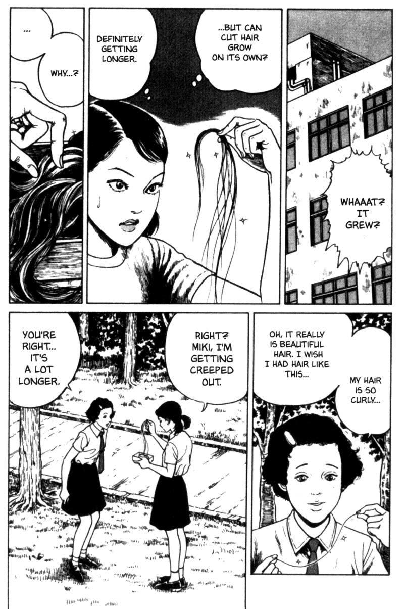 Tomie Chapter 11 page 8 - Chapter 11: Hair