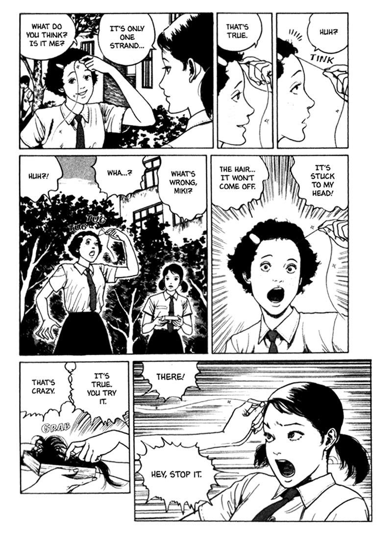 Tomie Chapter 11 page 9 - Chapter 11: Hair