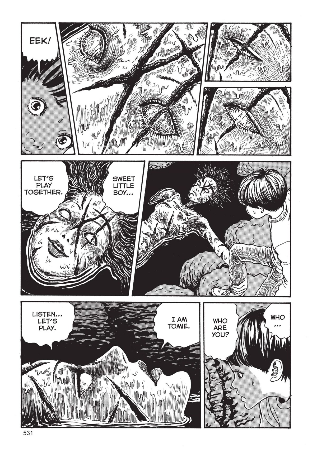 Tomie Chapter 14 page 5 - Chapter 14: Young Boy