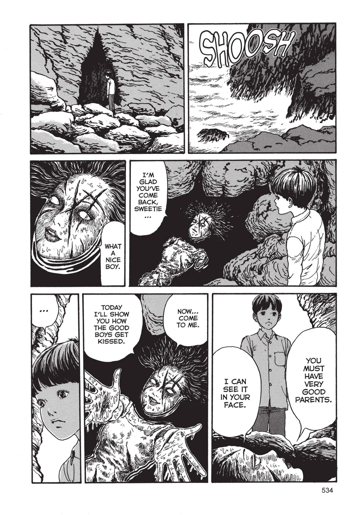 Tomie Chapter 14 page 8 - Chapter 14: Young Boy