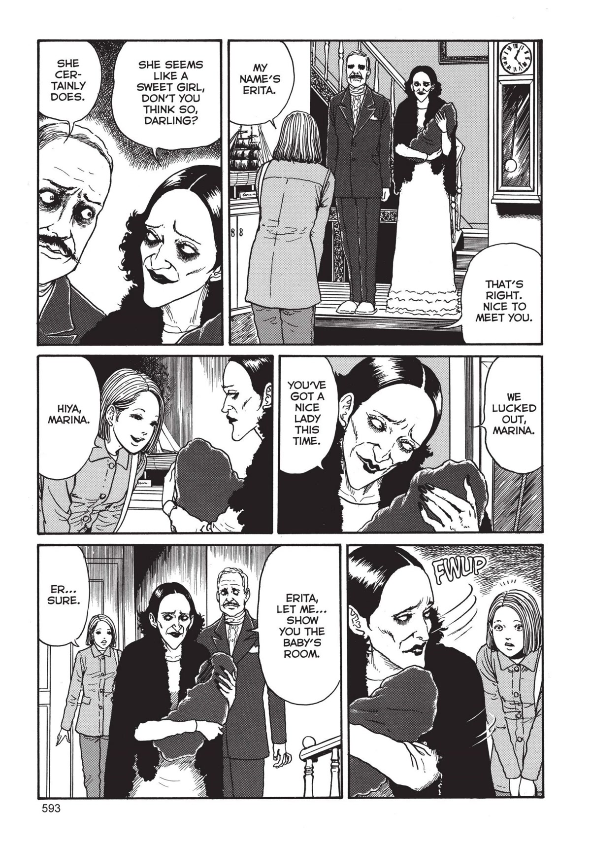 Tomie Chapter 16 page 3 - Chapter 16: Babysitter