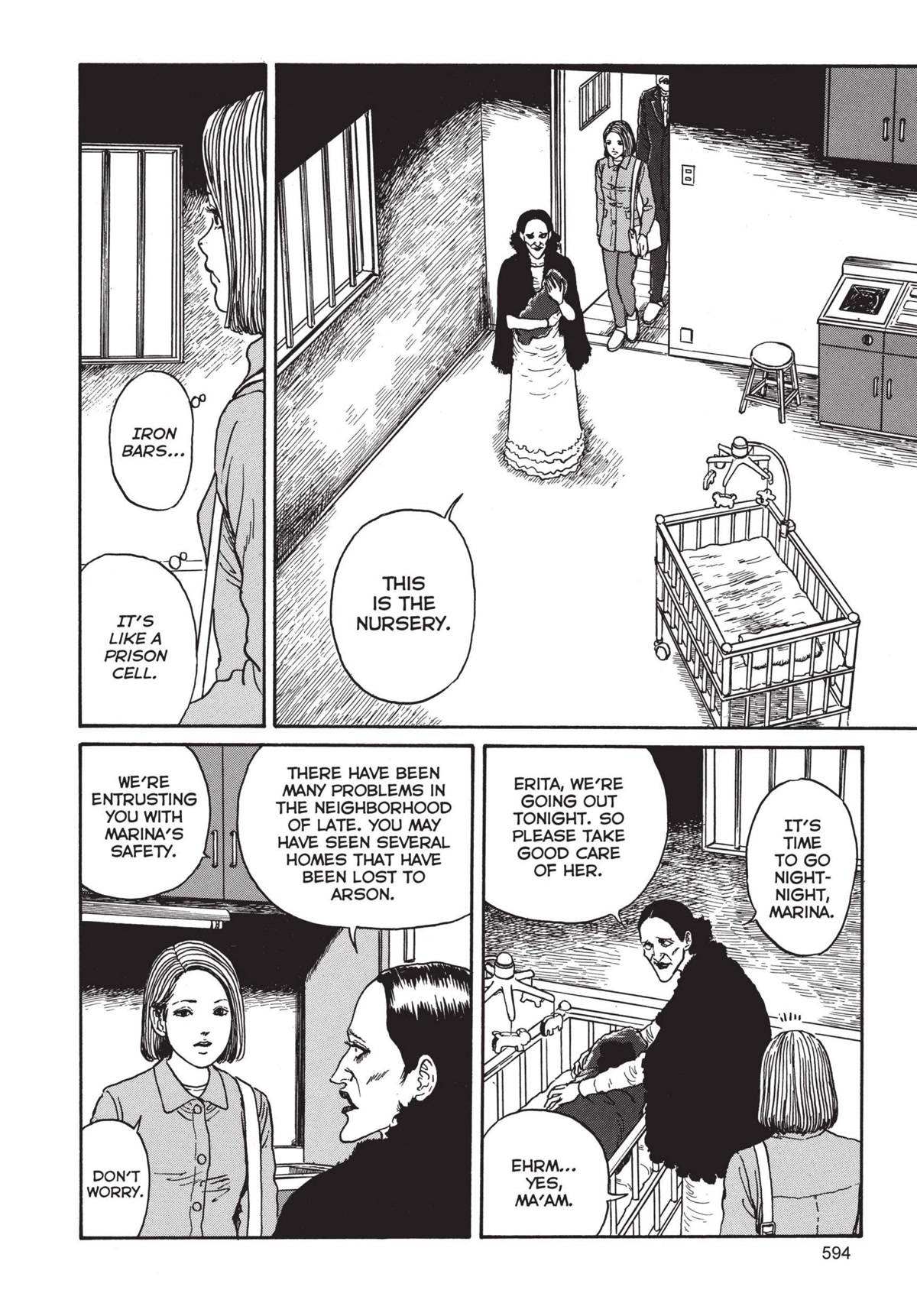 Tomie Chapter 16 page 4 - Chapter 16: Babysitter