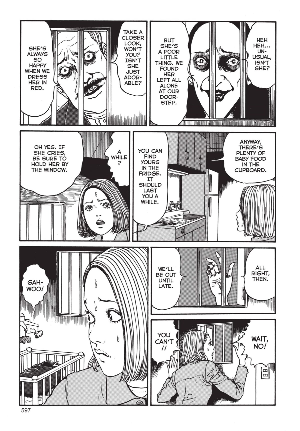 Tomie Chapter 16 page 7 - Chapter 16: Babysitter