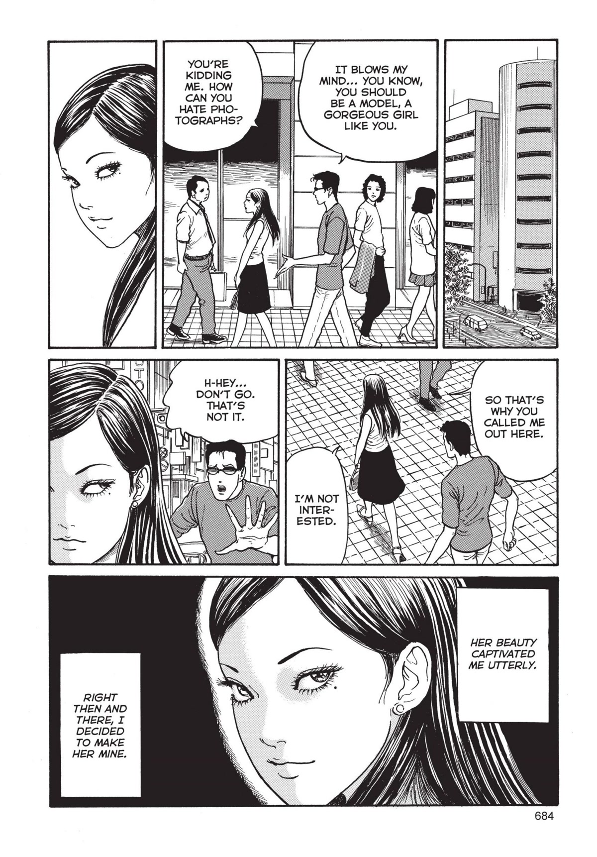 Tomie Chapter 19 page 6 - Chapter 19: Top Model