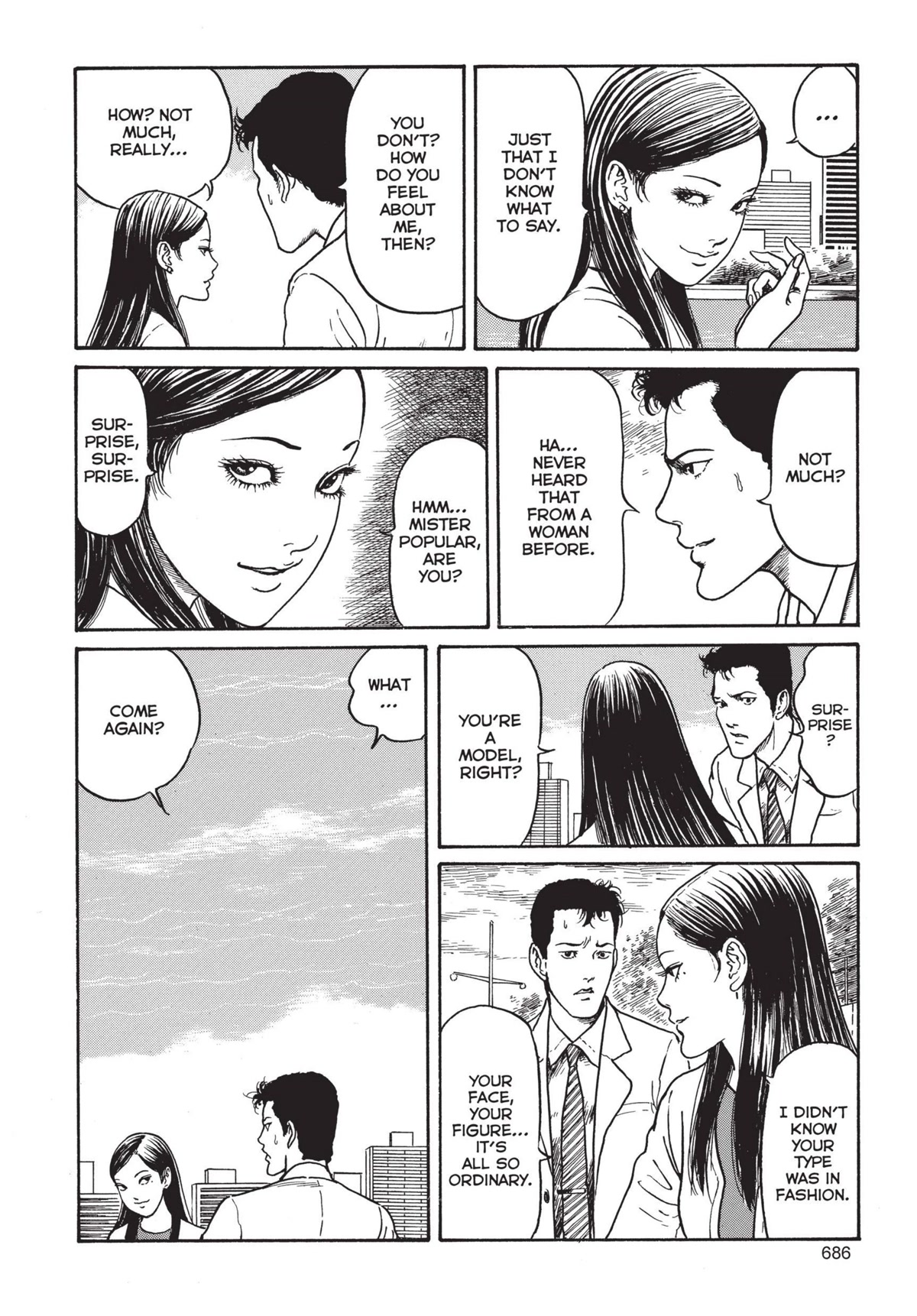 Tomie Chapter 19 page 8 - Chapter 19: Top Model
