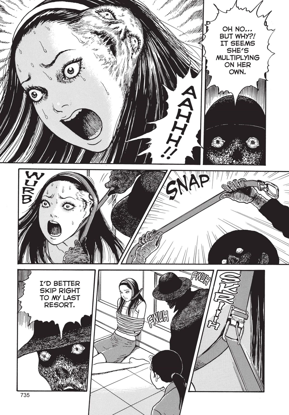 Tomie Chapter 20 page 25 - Chapter 20: Old and Ugly [END]