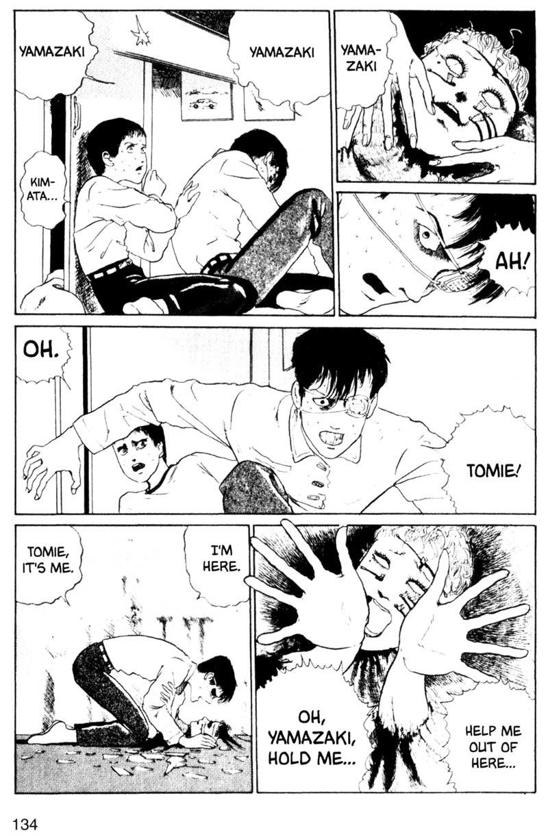 Tomie Chapter 3 page 38 - Chapter 3: Kiss