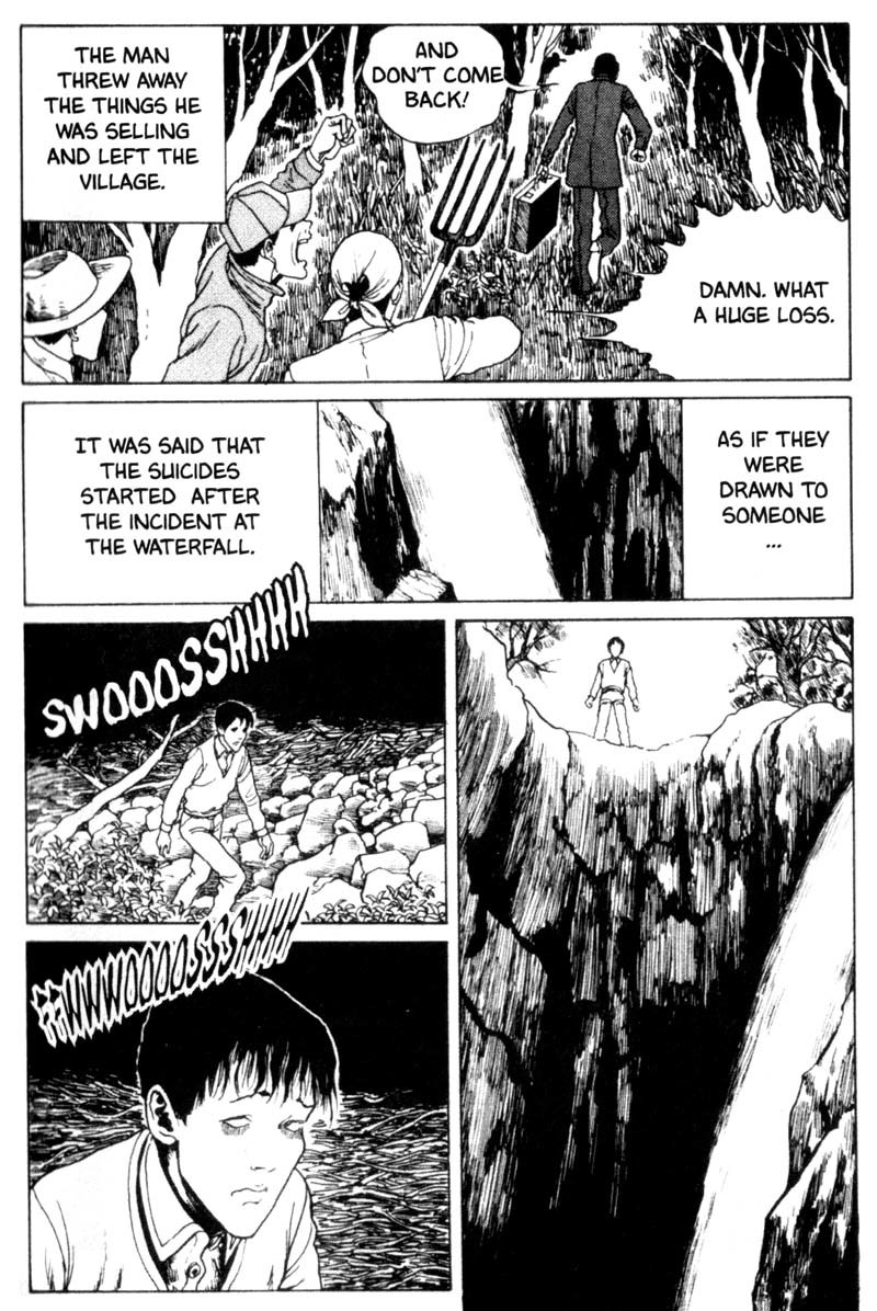 Tomie Chapter 6 page 9 - Chapter 6: The Basin of the Waterfall