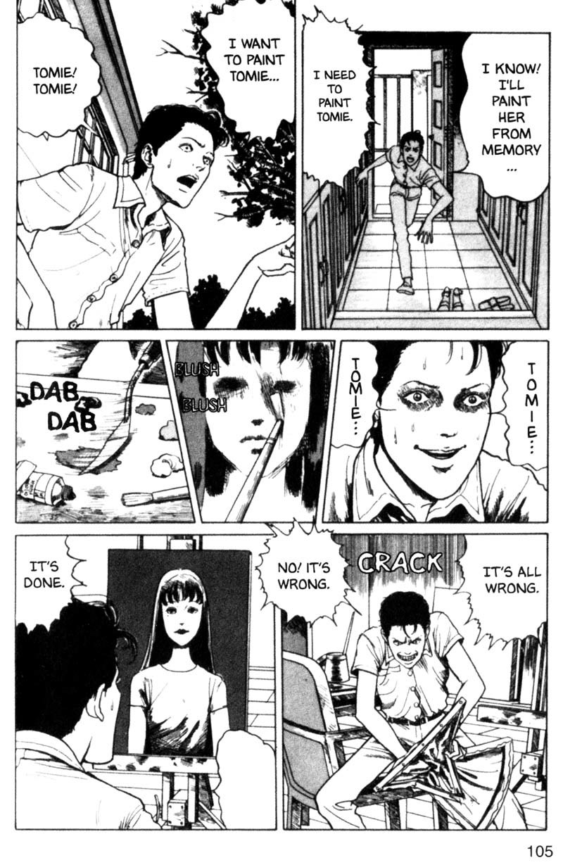 Tomie Chapter 9 page 21 - Chapter 9: Painter