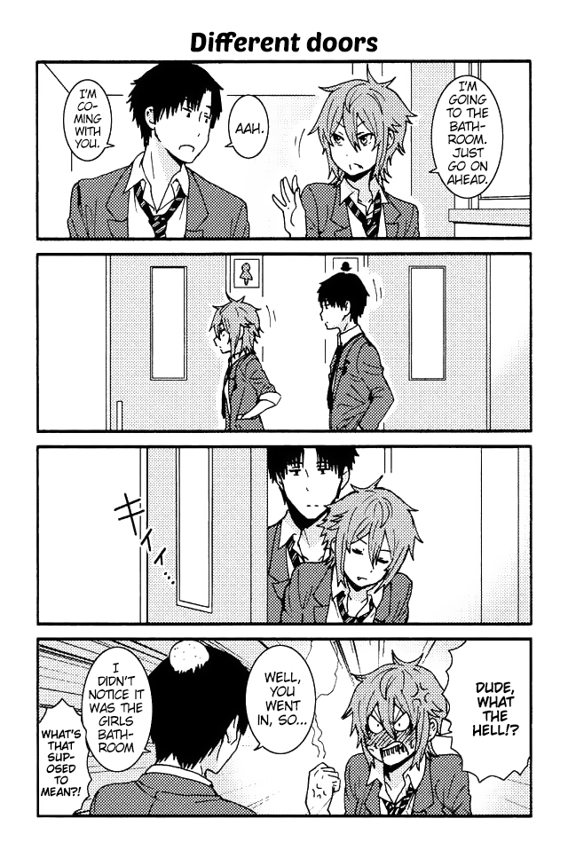 Tomo-chan wa Onnanoko! Chapter 13 page 1 - Chapter 13: Different Doors