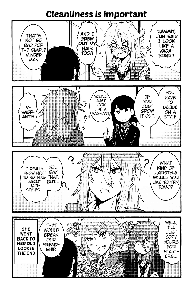 Tomo-chan wa Onnanoko! Chapter 21 page 1 - Chapter 21: Cleanliness Is Important
