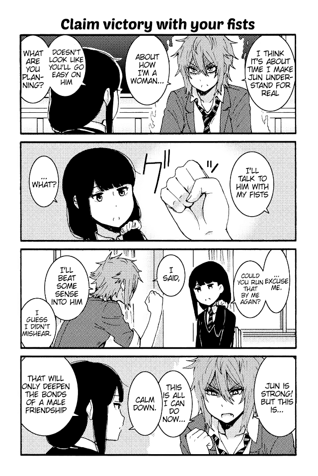 Tomo-chan wa Onnanoko! Chapter 24 page 1 - Chapter 24: Claim Victory With Your Fists