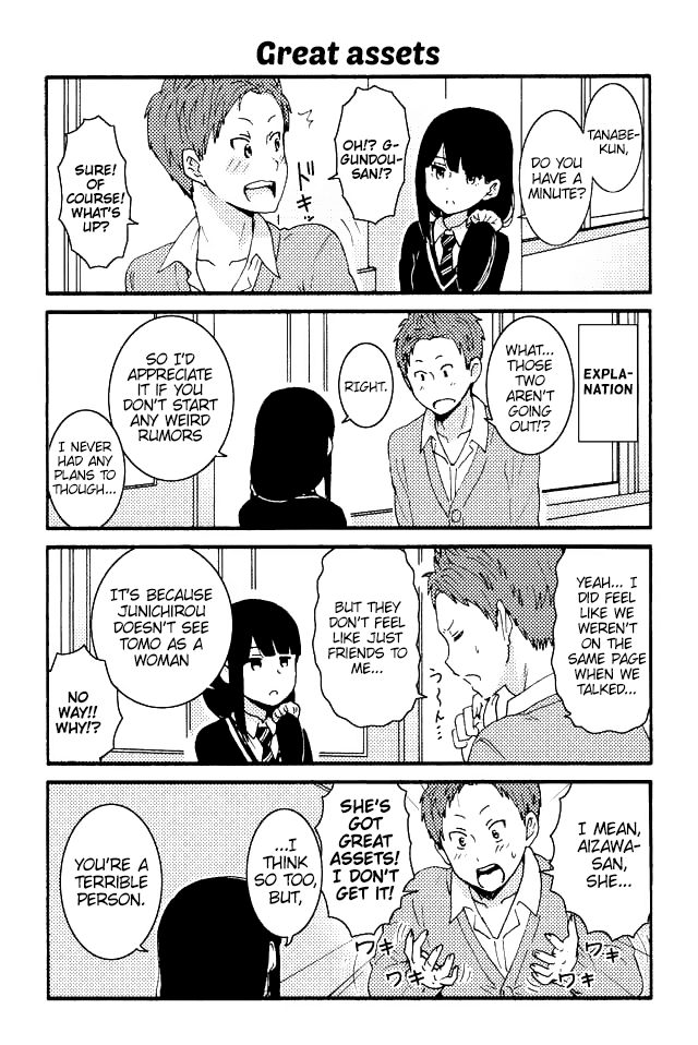 Tomo-chan wa Onnanoko! Chapter 29 page 1 - Chapter 29: Great Assets