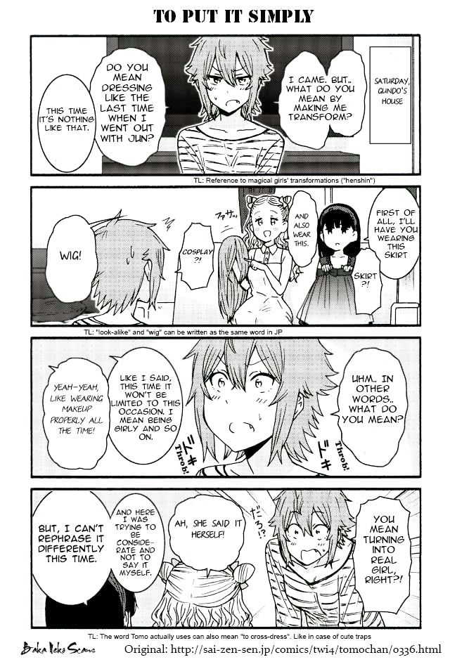 Tomo-chan wa Onnanoko! Chapter 336 page 1 - Chapter 336 : To put It Simply