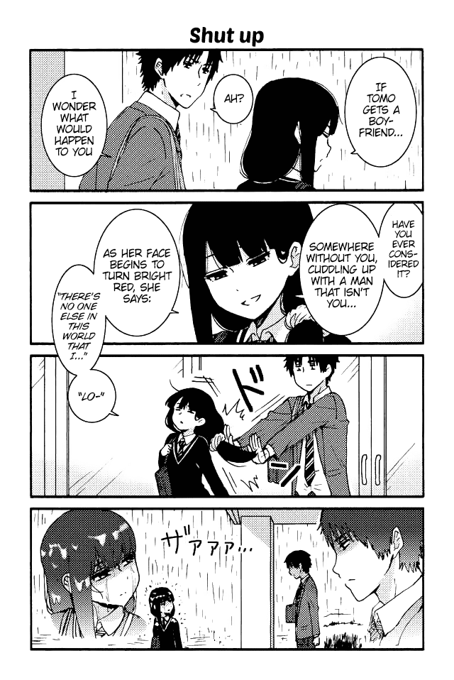 Tomo-chan wa Onnanoko! Chapter 37 page 1 - Chapter 37: Shut Up