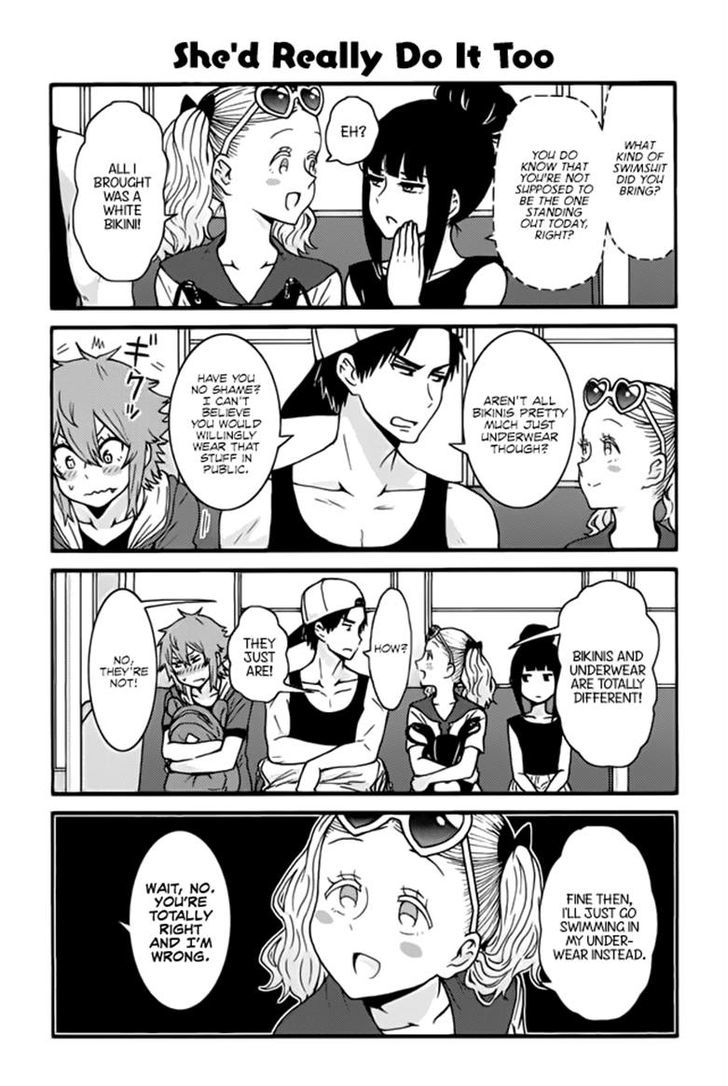 Tomo-chan wa Onnanoko! Chapter 453 page 1 - Chapter 453 : She'd really do it too