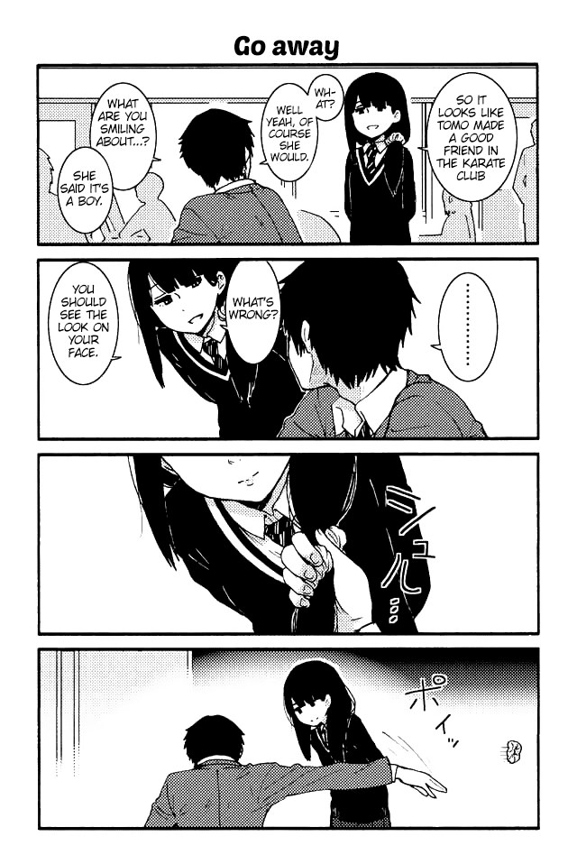 Tomo-chan wa Onnanoko! Chapter 48 page 1 - Chapter 48: Go Away