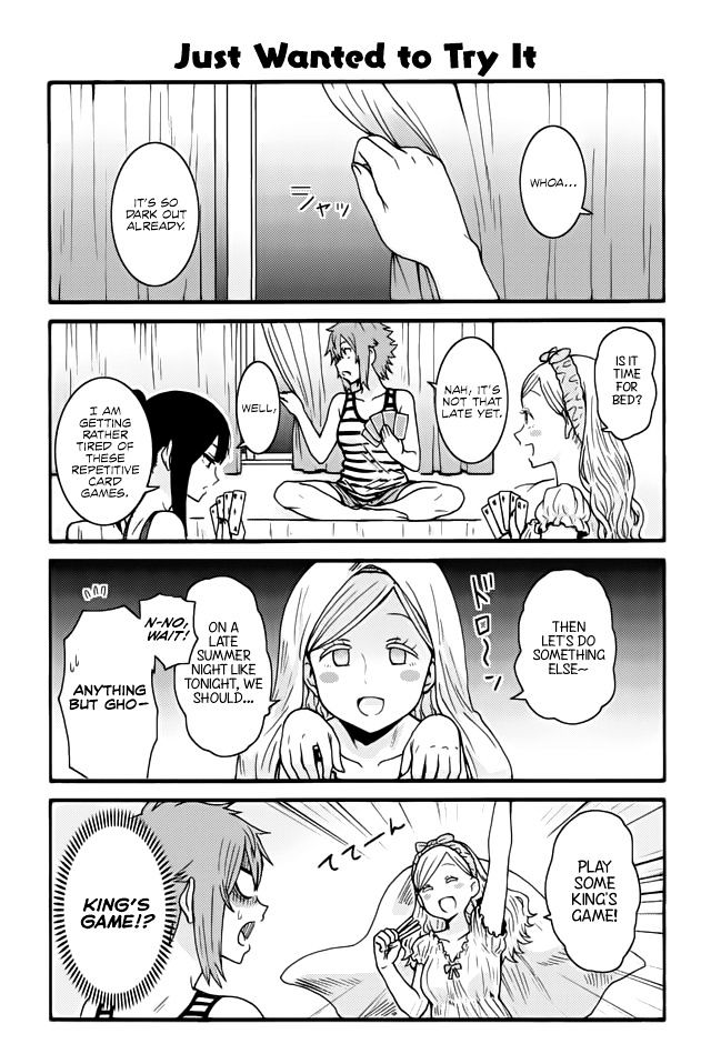 Tomo-chan wa Onnanoko! Chapter 485 page 1 - Chapter 485 : Just Wanted to Try It