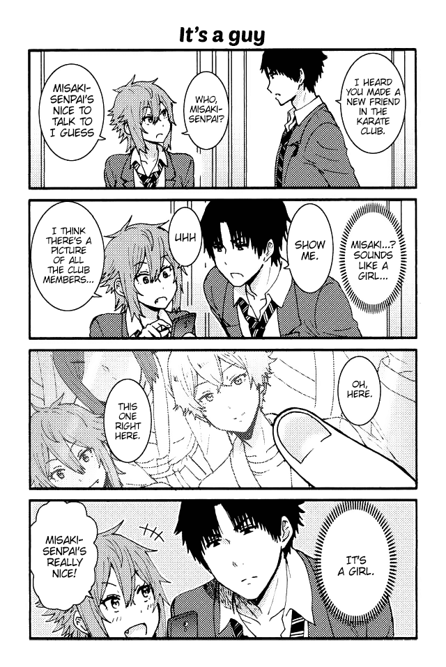 Tomo-chan wa Onnanoko! Chapter 49 page 1 - Chapter 49: It's A Guy