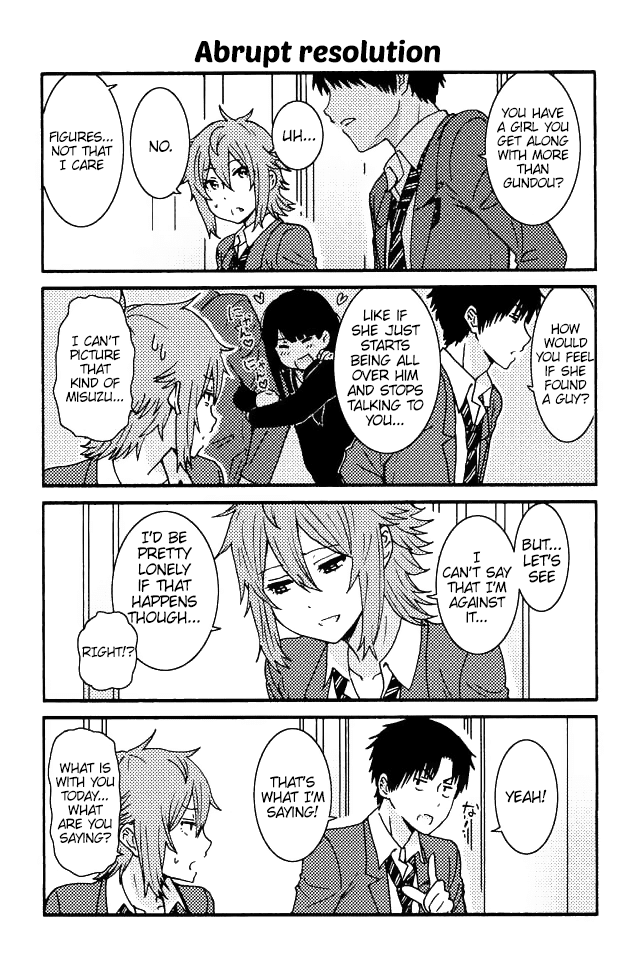 Tomo-chan wa Onnanoko! Chapter 50 page 1 - Chapter 50: Abrupt Resolution