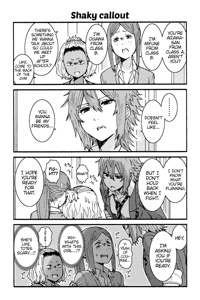 Tomo-chan wa Onnanoko! Chapter 53 page 1 - Chapter 53: Shaky Callout