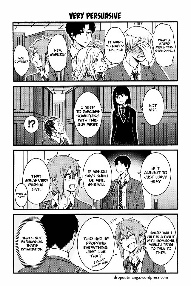 Tomo-chan wa Onnanoko! Chapter 541 page 1 - Chapter 541 : Very persuasive