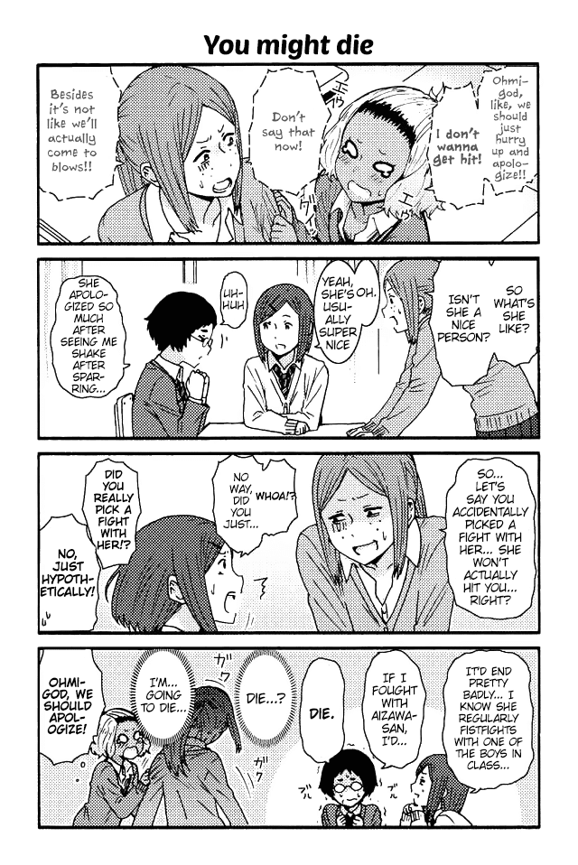 Tomo-chan wa Onnanoko! Chapter 55 page 1 - Chapter 55: You Might Die