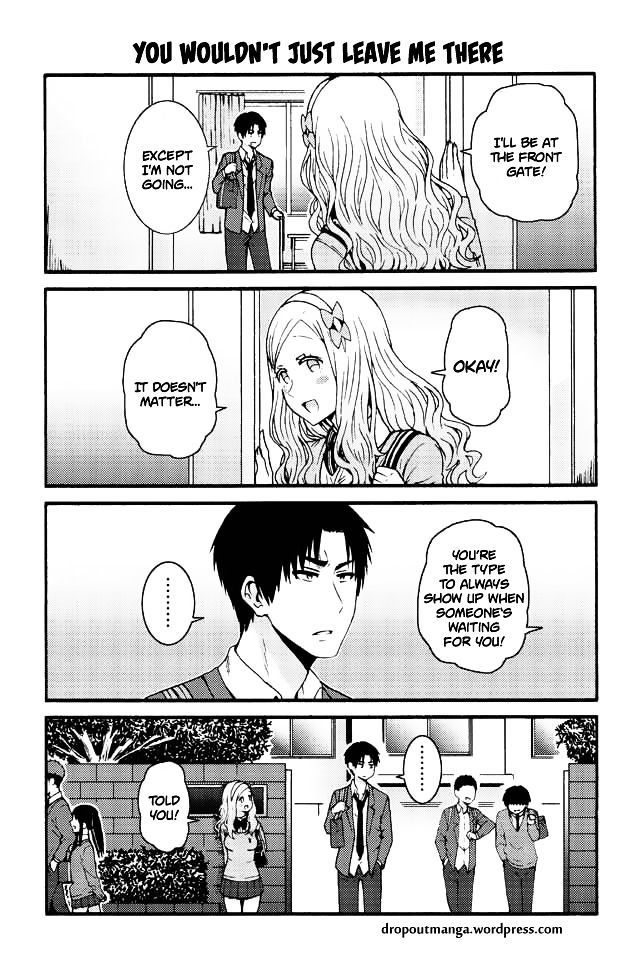 Tomo-chan wa Onnanoko! Chapter 573 page 1 - Chapter 573 : You wouldn't just leave me there
