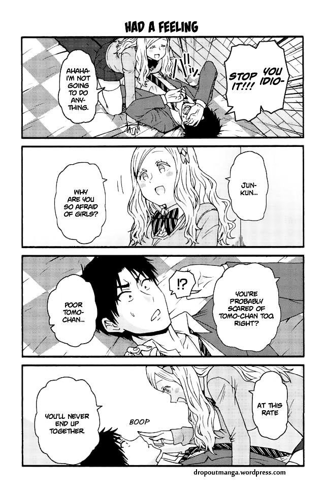Tomo-chan wa Onnanoko! Chapter 588 page 1 - Chapter 588 : Had a feeling