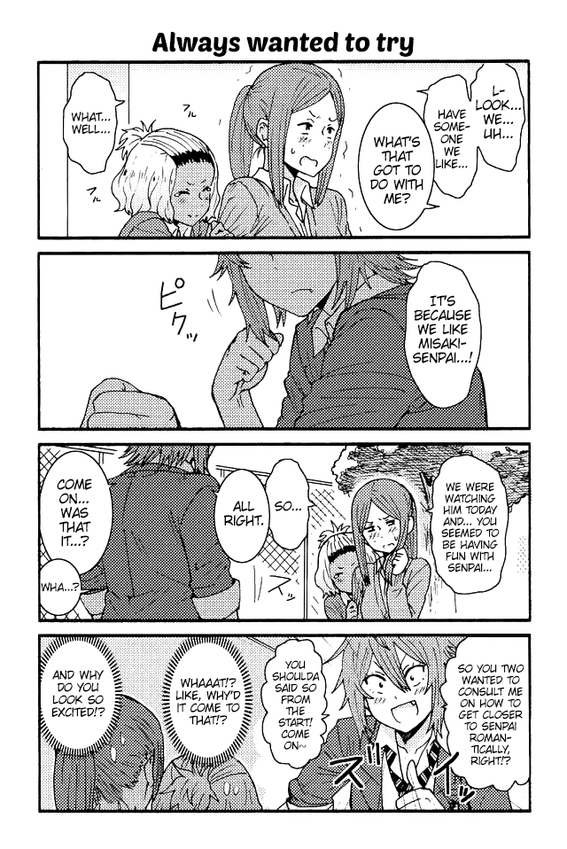 Tomo-chan wa Onnanoko! Chapter 59 page 1 - Chapter 59: Always Wanted To Try