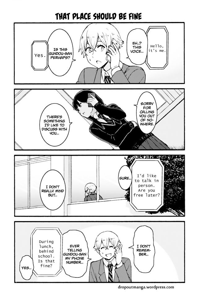 Tomo-chan wa Onnanoko! Chapter 603 page 1 - Chapter 603 : That Place Should Be Fine